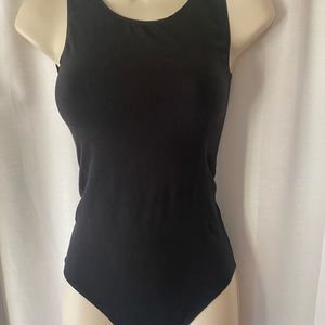 Black Tank Bodysuit  brand New!